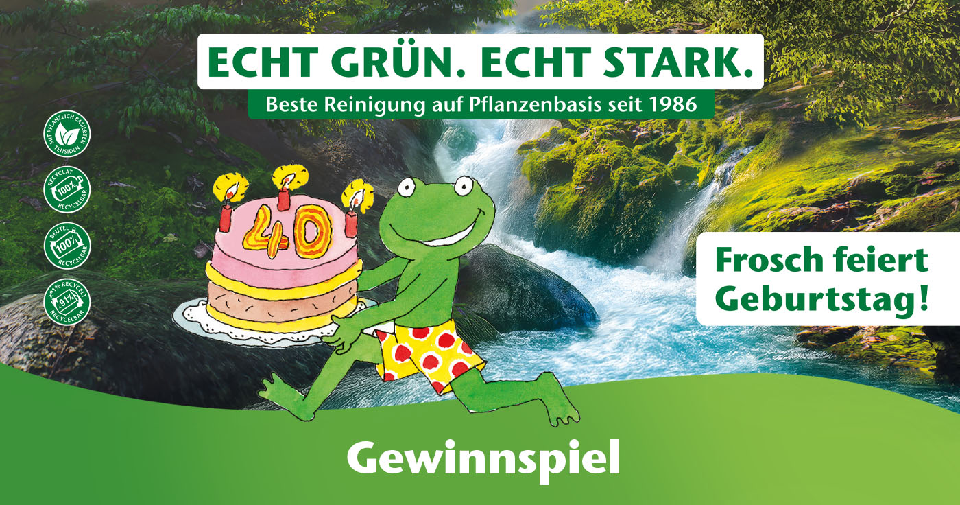 Frosch Gewinnspiel
